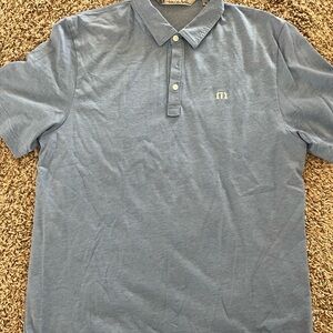 Men’s Travis Mathew Blue Polo Shirt